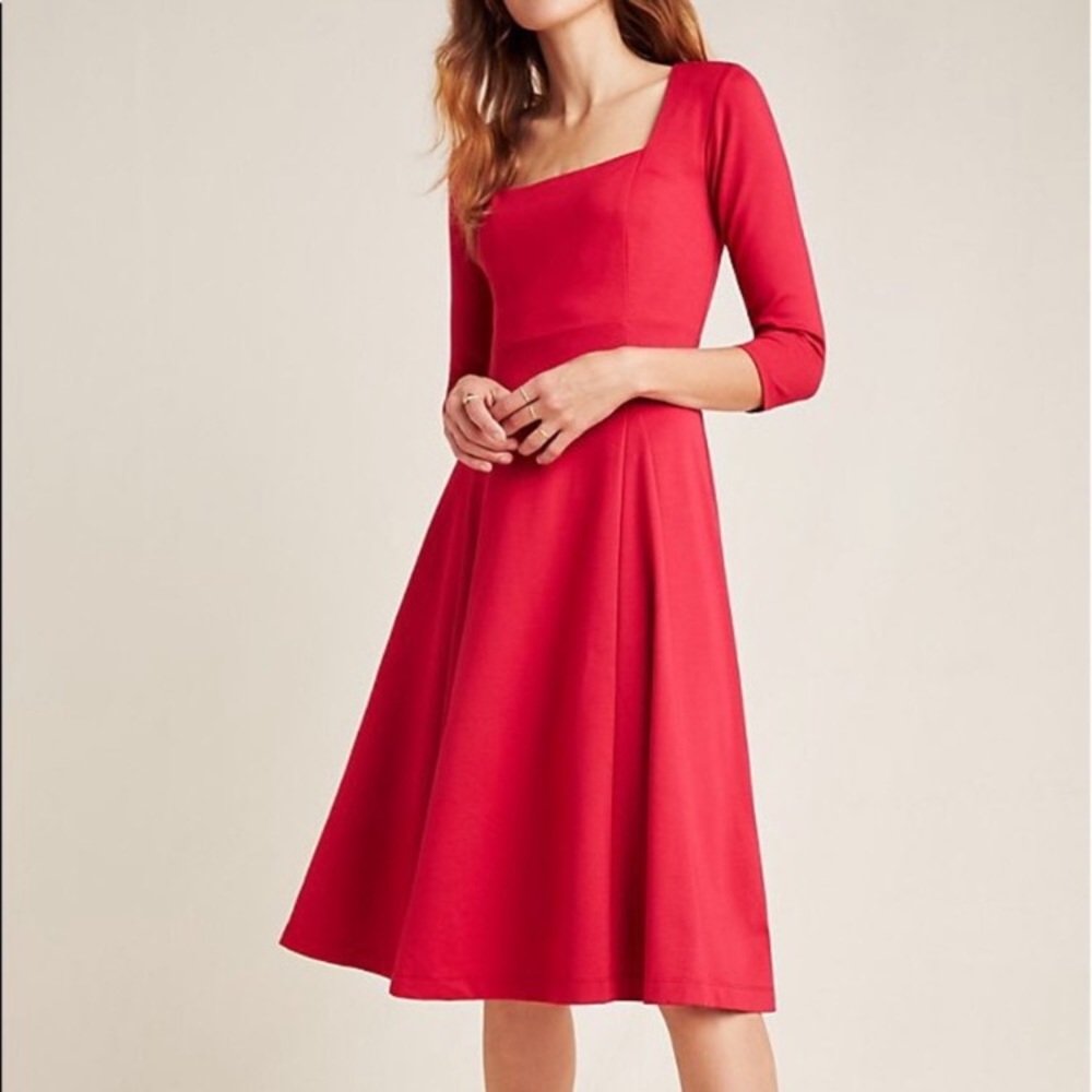 ANTHROPOLOGIE Maeve Jocelyn Midi Dress